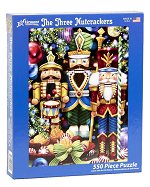 Three Nutcrackers - 550 pc<br>Christmas Puzzle